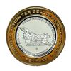Image 2 : .999 Silver Fitzgeralds Casino & Hotel Reno, Nevada $10 Limited Edition Gaming Token