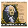 Image 1 : Steve Kaufman "George Washington, Father of Our Nation" Original Serigraph on Canvas