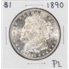 Image 1 : 1890 $1 Morgan Silver Dollar Coin Proof Like