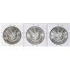 Image 3 : Lot of 1896-1898 $1 Morgan Silver Dollar Coins Proof Like