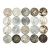 Image 2 : Lot of (20) $1 Peace Silver Dollar Coins Culls