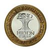 Image 2 : .999 Silver Reno Hilton Nevada $10 Casino Limited Edition Gaming Token