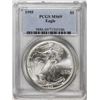 Image 1 : 1995 $1 American Silver Eagle Coin PCGS MS69