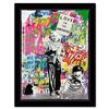 Image 1 : Mr. Brainwash "Einstein" Original Mixed Media on Paper