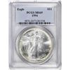 Image 1 : 1994 $1 American Silver Eagle Coin PCGS MS69