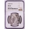 Image 1 : 1878-S $1 Morgan Silver Dollar Coin NGC MS63