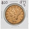 Image 1 : 1877-S $20 Liberty Head Double Eagle Gold Coin
