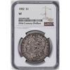 Image 2 : 1902 $1 Morgan Silver Dollar Coin NGC VF