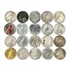 Image 2 : Lot of (20) $1 Peace Silver Dollar Coins Culls