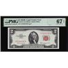 Image 1 : 1953B $2 Legal Tender Note Fr.1511 PMG Superb Gem Uncirculated 67EPQ