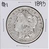 Image 1 : 1893 $1 Morgan Silver Dollar Coin