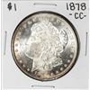 Image 1 : 1878-CC $1 Morgan Silver Dollar Coin