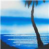 Image 2 : Wyland "Palm Trees" Original Watercolor on Paper