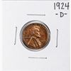 Image 1 : 1924-D Lincoln Wheat Cent Coin