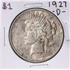 Image 1 : 1927-D $1 Peace Silver Dollar Coin
