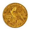 Image 2 : 1913 $2.5 Indian Head Quarter Eagle Gold Coin CU