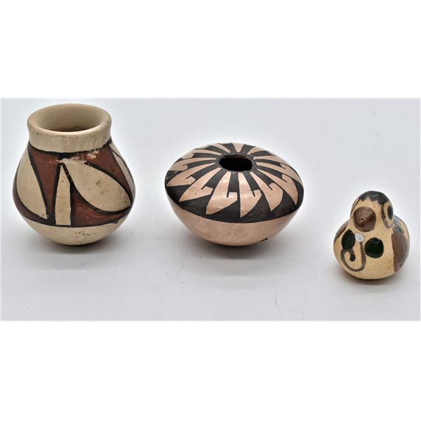 Mata Ortiz Miniature Pottery
