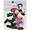 Image 1 : Group of 5 Clowns