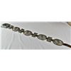 Image 4 : Large Navajo Nickel Silver Concho Belt