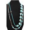 Image 4 : 2 Sterling Turquoise Necklaces
