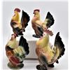 Image 2 : Mid Century Glazed Ceramic Pottery Chickens