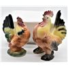 Image 5 : Mid Century Glazed Ceramic Pottery Chickens