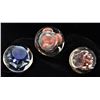 Image 3 : 3 Hand Blown Paperweights