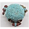 Image 4 : Zuni Turquoise Encrusted Fetish Pot