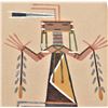 Image 4 : Native American Navajo Sand Painting, Watchman