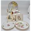 Image 1 : 8 Pieces Antique Gold Gilt Fine Porcelain China