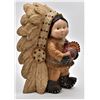 Image 4 : Native American Resin Chieftain Boy Figurine