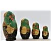 Image 2 : European Laquer Wood Nesting Dolls