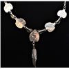 Image 4 : Navajo Sterling Pink Mother of Pearl Necklace