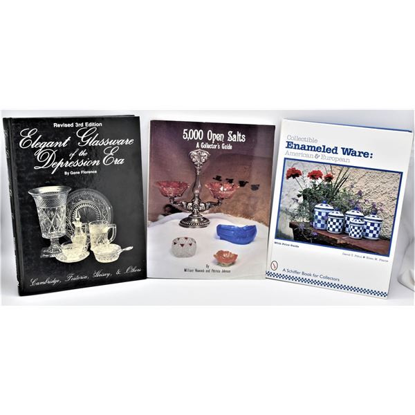 3 Antique Collector's Books and Price Lists