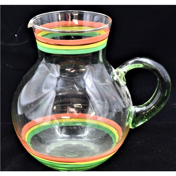 Depression Glass Juice Pitcher