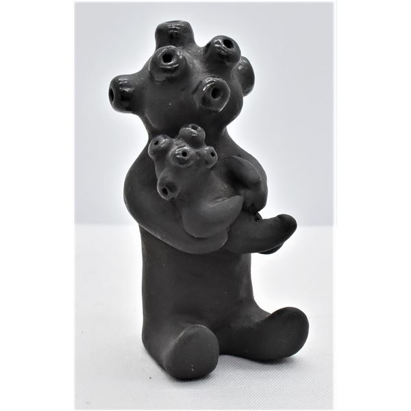 Santa Clara Pottery Mudhead by D. & P. Gutierrez