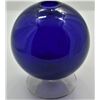 Image 1 : Mid Century Cobalt Blue Orb Vase