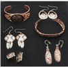 Image 1 : Copper and Agate Jewelry