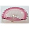 Image 3 : Hand Blown Ruffled Rim Glass Bowl