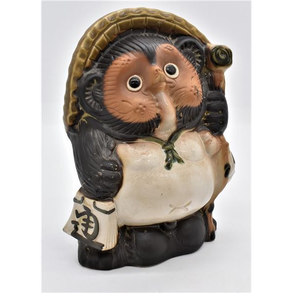 Japanese Ceramic Pottery Hedgehog Figure