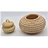 Image 2 : 2 Native American Tohono O'odham Baskets