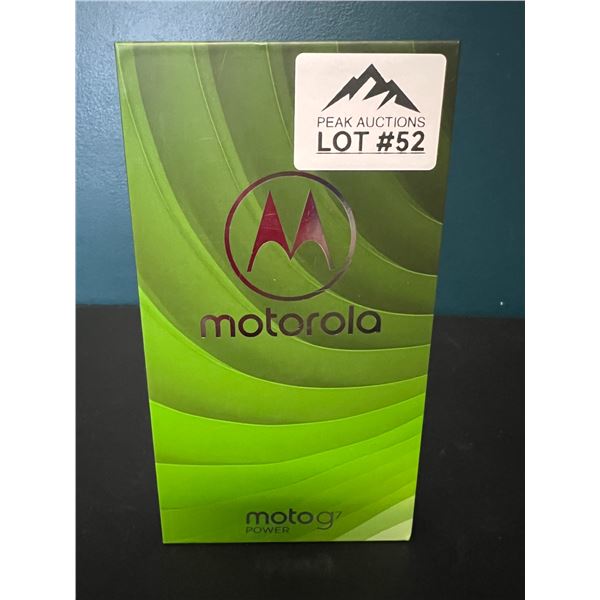 Lot of 1 Motorola Moto G Power Android Smartphone