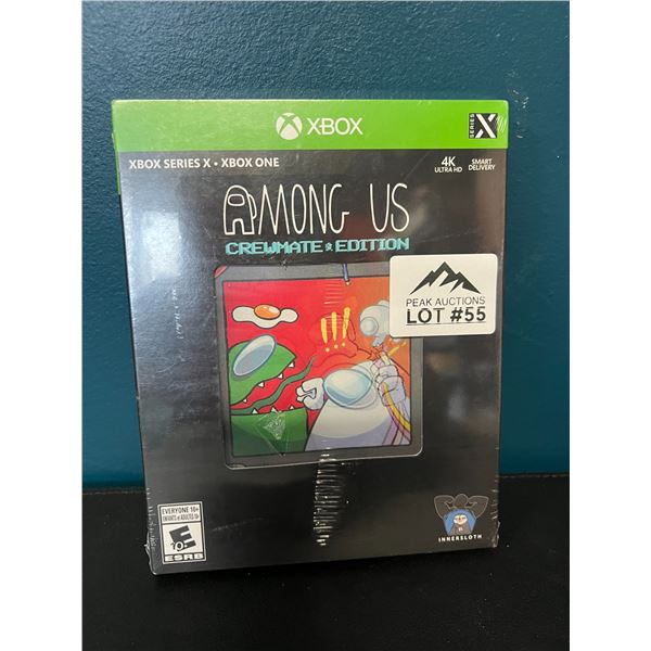 Lot of 1 Among Us Crewmate Edition Video Game for Xbox Series X & Xbox One