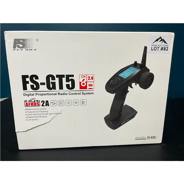 Lot of 1 FS-GT5 6-Cahnnel RC Transmitter/Controller