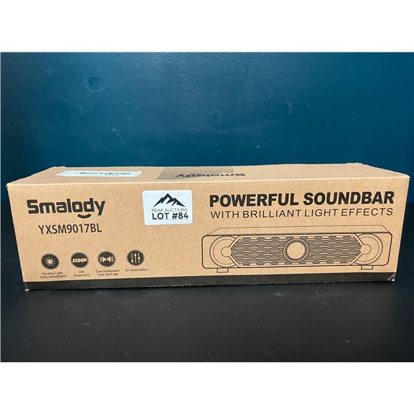 Lot of 1 Soundbar w/ Light Effects