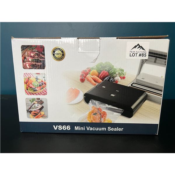 Lot of 1 VS66 Mini Vacuum Sealer Machine