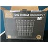 Image 1 : Lot of 1 24PC Food Storage Container Set