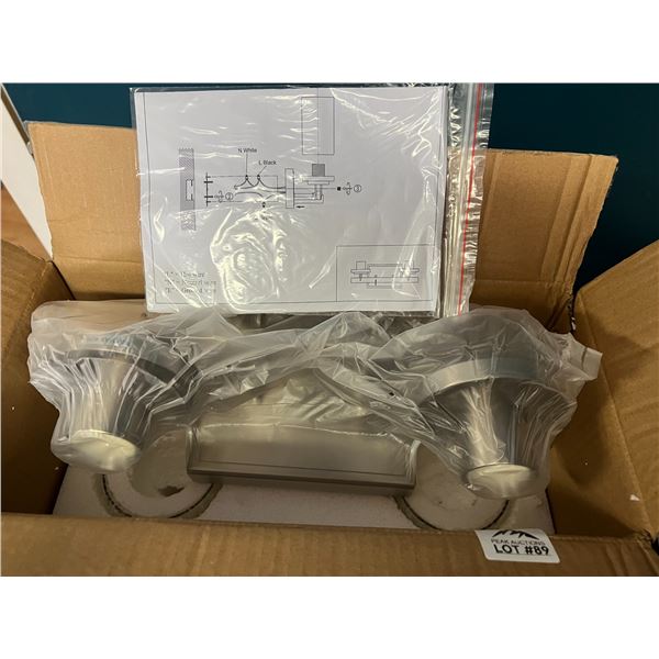 Lot of 1 Glass Light Fixture for Home