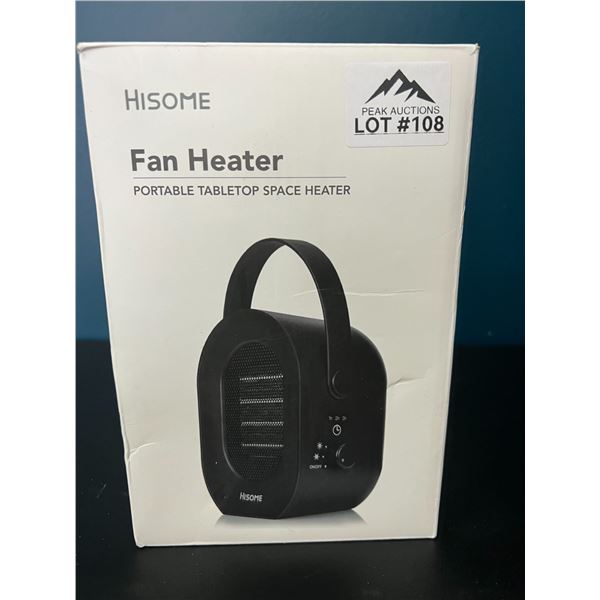 Lot of 1 Portable Tabletop Space Heater