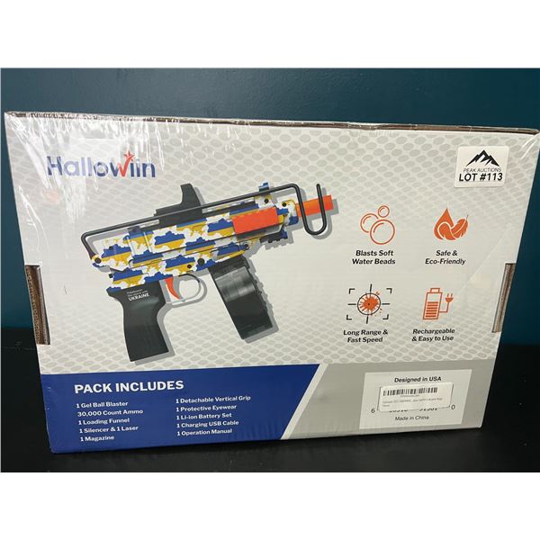 Lot of 1 Electric Gel Ball Blaster/Splatter Gun